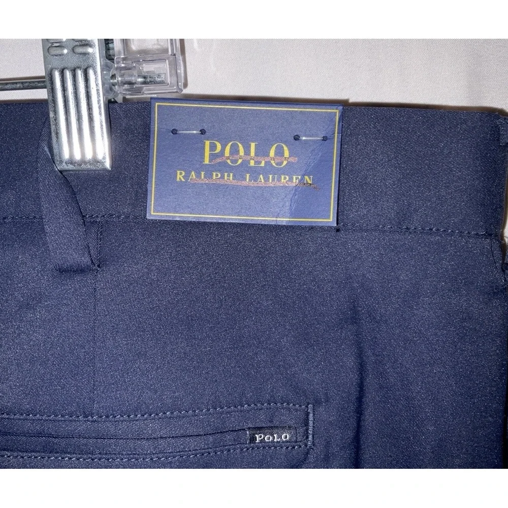 NWT Men's Polo Ralph Lauren‎ US Open Golf Pants Wicking Navy 42